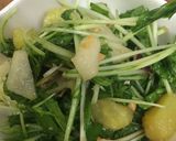 水菜と梨とさつまいものサラダ作り方6写真