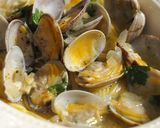 ボンゴレ*スープパスタ風～あさりのパスタ作り方20写真