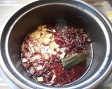紫にんじんの炊き込みご飯作り方1写真