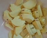 おやつに☆スイートポテトな薩摩芋揚げ★作り方3写真