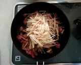 さっと簡単☆豆苗とえのきのバタポン炒め作り方4写真