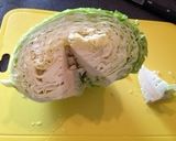 巻かないロールキャベツ 丸ごとキャベツ作り方1写真