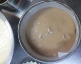 ペーストで✌二層のマロンチーズケーキ作り方5写真