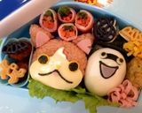 妖怪ウォッチ☆ハロウィンver弁当…♩作り方1写真