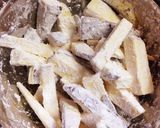 サツマイモごぼうレンコン♡根菜の甘酢揚げ作り方3写真