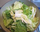 白菜とツナの煮物（あんかけ）作り方1写真