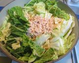 白菜とツナの煮物（あんかけ）作り方2写真