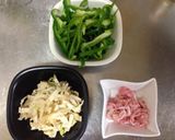 筍の代わりに大根の皮で☆青椒肉絲^_^作り方3写真