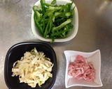 筍の代わりに大根の皮で☆青椒肉絲^_^作り方3写真