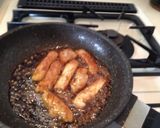 簡単！カラフルご飯✿バルサミコ酢ポーク丼作り方10写真