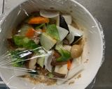 肉無豆腐コク旨クリーミー梅親子丼味野菜炒作り方13写真