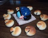 おじぎまんじゅう(ありがとう)作り方13写真