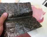 揚げない・ヘルシーな和風海苔チーズカツ作り方5写真