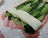 豚肉の洋風チンゲンサイ巻き作り方12写真