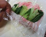 豚肉の洋風チンゲンサイ巻き作り方10写真