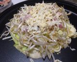 チーズとろりんカリカリ！広島風お好み焼き作り方2写真