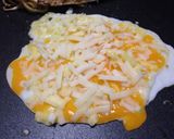 チーズとろりんカリカリ！広島風お好み焼き作り方7写真