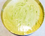 抹茶のベイクドチーズケーキ作り方6写真