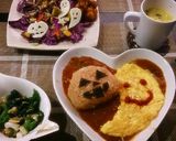 ハッピー♥ ハロウィン オムライス作り方9写真