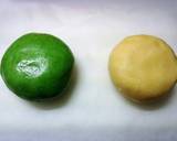 沖縄のゴーヤ？！かわいい抹茶クッキー作り方1写真