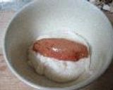 舞茸とタラコの磯部揚げ作り方3写真