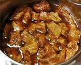 コラーゲンたっぷり♡豚バラ軟骨の角煮風煮作り方13写真