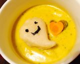 おばけニョッキのかぼちゃにんじんスープ♪作り方9写真