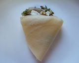 軽食に☆米粉クレープのハムチーズ作り方11写真