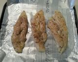ササミのお洒落マスタード☆パン粉焼き作り方3写真