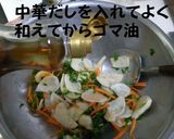 豚こま肉とかぶのビビンバ風丼作り方3写真