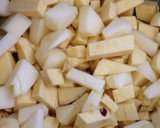 手づかみ離乳食★さつまいもと林檎の炊飯器作り方2写真