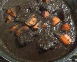 豚肉とニンジンのシヴェ(血入り煮込み)作り方10写真