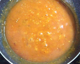 牛ハツとヒヨコ豆の炒め、トマトソース掛け作り方4写真