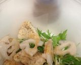 デリ風カジキとレンコンのサラダ作り方4写真