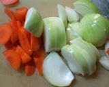 こうやどうふと野菜のうま煮作り方2写真
