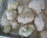 カリフラワーをフライにしてカツ丼もどきに作り方5写真