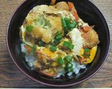 カリフラワーをフライにしてカツ丼もどきに作り方8写真