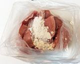 鶏ムネ肉のゴマ味噌マヨ炒め作り方3写真