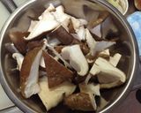 御飯のお供に 甘辛しいたけの辛子和え作り方2写真