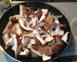 御飯のお供に 甘辛しいたけの辛子和え作り方3写真