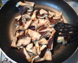 御飯のお供に 甘辛しいたけの辛子和え作り方4写真