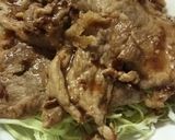 ツユダク☆豚肉のしょうが焼き作り方6写真