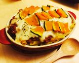 ヘルシー♪豆腐と鳥ひき肉の南瓜グラタン作り方12写真