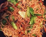 冷蔵庫の残り野菜消費☆濃く旨焼きそば作り方5写真
