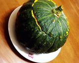 ヘルシー☆ハロウィンかぼちゃグラタン作り方1写真