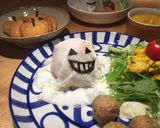 ハロウィン☆ゴーストオムライス作り方3写真
