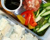 ⭐豆腐・アスパラ⭐オイスターソース炒め♪作り方1写真