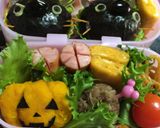 簡単☆ハロウィン☆キャラ弁作り方9写真