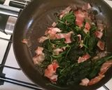 ♪ほうれん草とベーコンのバターソテー作り方4写真