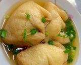 豆腐と挽肉と卵で油揚げの包み煮作り方16写真